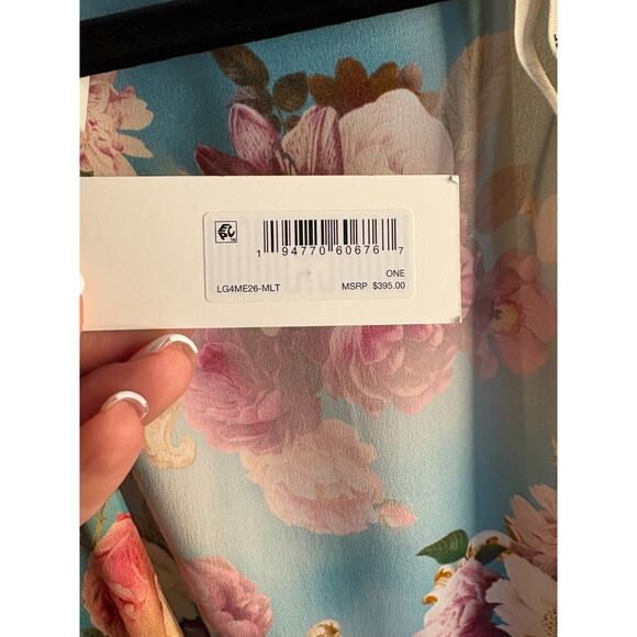 L'AGENCE Kara Kimono Long Sleeve Cover-Up Small Fits all sizes MSRP $395 - Picture 4 of 7